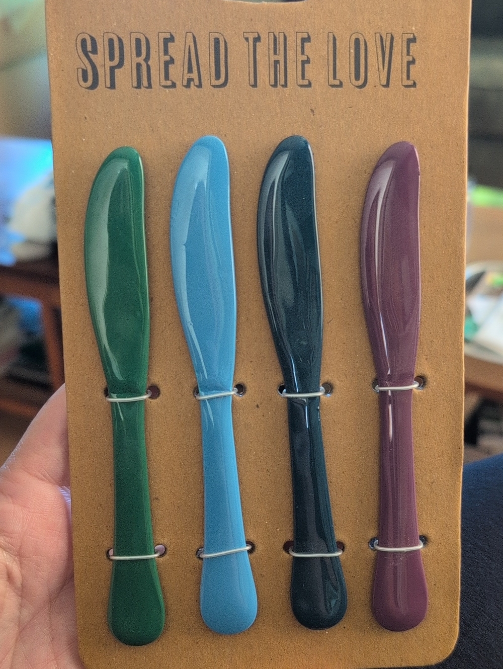 NEW Colorful Spreaders For Entertaining SPREAD THE LOVE